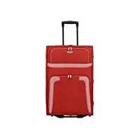 travelite paklite valise à 2 roues taille l, série de bagages orlando : trolley classique à bagages souples au design intemporel, 73 cm, 80 litres
