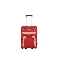 paklite valise à main à 2 roulettes conforme aux normes iata pour les bagages à main, série orlando : valise trolley souple classique au design intemporel, 53 cm, 37 litres
