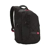 case logic dlbp116k sac à dos fashion en nylon pour ordinateur portable 15,4" / 16" noir