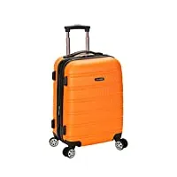 rockland melbourne valise ventrale extensible 50,8 cm, orange, 51 in, ensemble de bagages