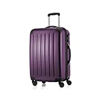 hauptstadtkoffer - alex - bagage rigide valise moyenne, trolley avec 4 roues multidirectionnelles, 65 cm, 74 litres, violet