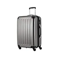 hauptstadtkoffer - alex - bagage rigide valise moyenne, trolley avec 4 roues multidirectionnelles, 65 cm, 74 litres, titan