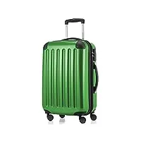 hauptstadtkoffer - alex - bagage à main cabine, trolley rigide, 55 cm, 42 litres, vert