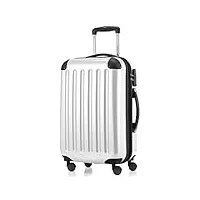 hauptstadtkoffer - alex - valise à main blanc brillant tsa 55 cm 42 litres