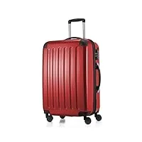 hauptstadtkoffer - alex - valise à coque dure rouge , tsa, 65 cm, 74 litres