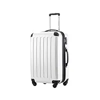 hauptstadtkoffer - alex - valise à coque dure blanc , tsa, 65 cm, 74 litres