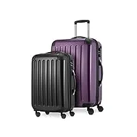 hauptstadtkoffer sets de bagages, 65 cm, 116 l, multicolore