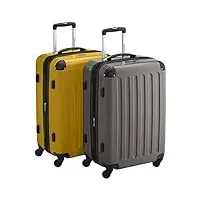 hauptstadtkoffer sets de bagages, 65 cm, 148 l, multicolore