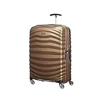 samsonite lite-shock - spinner m valise, 69 cm, 73 l, marron (sand)