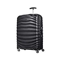 samsonite lite-shock - spinner l valise, 75 cm, 98,5 l, 4 roulettes,noir (black)
