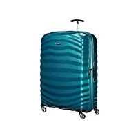 samsonite lite-shock - spinner xl valise, 81 cm, 124 l, bleu (petrol blue)