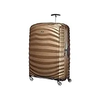 samsonite lite-shock - spinner xl valise, 81 cm, 124 l, marron (sand)