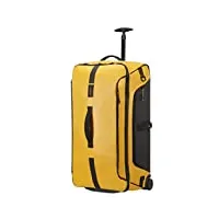 samsonite paradiver light - sac de voyage à roulettes 79 cm, 121.5 l, jaune