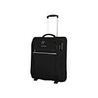 travelite valise à main à 2 roulettes avec serrure, conforme aux normes iata pour les bagages à main, série cabin : trolley compact à parois souples, 52 cm, 39 litres