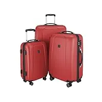 hauptstadtkoffer - wedding - set de 3 valises rigides bagage trolley 4 roues