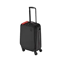 scott travel hardcase 40 valise rigide à roulettes noir/rouge