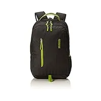 american tourister urban groove - 15.6 pouces sac à dos pour ordinateur portable, 47 cm, 27 l, noir (black/lime green)