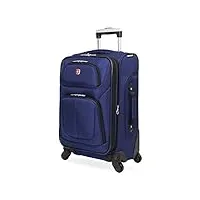 swiss gear, bagage cabine mixte adulte - bleu -