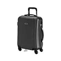 itaca - bagage cabine 55x35x25 et valise cabine 55x35x25, pratiques pour voyages - valise, valise cabine, valise grande taille 71150, anthracite