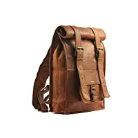 vh vintage vintage sac à dos pour ordinateur portable vintage sac à dos sling bag medium brown