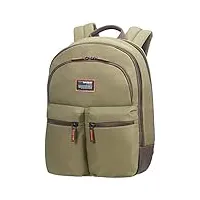 samsonite rockwell - laptop backpack 15.6" sac à dos loisir, 43 cm, 18.5 liters, vert (olive)