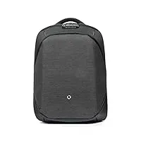 clickpack backpack design by korin, sac à dos professionnel pour ordinateur portable le sac de voyage anti-voleur s'adapte à un macbook de 15.4 pouces (version complète, noir)