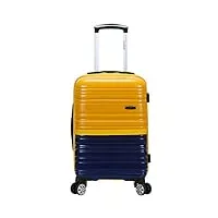 rockland melbourne valise extensible 50,8 cm, 2tonenavy, taille unique,
