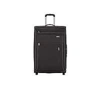travelite - série de bagages « capri » valises par 2 ou 4 roues, sacs de voyage et bagages de cabine Élégants et pratiques noir - 74 cm
