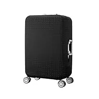7-mi résistant à l'eau imprimer trolley case housse de protection pour 31/32 bagage À manches lavable voyage valise protector xl noir