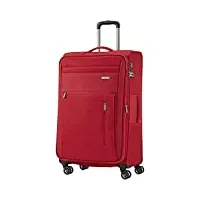 travelite - série de bagages « capri » valises par 2 ou 4 roues, sacs de voyage et bagages de cabine Élégants et pratiques rouge - 76 cm
