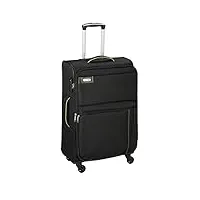 d&n travel line 6704 bagage cabine, 75 cm, 95 liters, noir (schwarz)