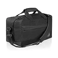 everyday safari, bagage cabine noir pour ryanair 40x25x20 cm sac à main de bagage