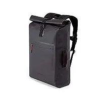 a-lab | modèle d | sac à dos imperméable à vélo | messenger sac à dos | sac à dos courier en bâche de camion robuste (26 l) avec housse supplémentaire pour ordinateur portable 15 "| macbook | tablette