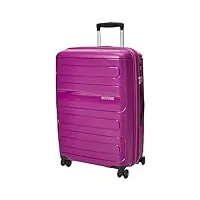 american tourister sunside spinner 55/20 bagage cabine, 55 cm, 35 liters, violet (ultraviolet)