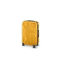 crash baggage - icon medium, valise rigide en polycarbonate, bagage moyen, trolley dimensions 68 x 45 x 26 cm, capacité 65 litres, couleur jaune