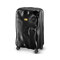 crash baggage - icon large, valise rigide en polycarbonate, grand bagage, trolley dimensions 79 x 50 x 30 cm, capacité 99 litres, couleur noir