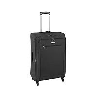 d&n travel line 6804 bagage cabine, 66 cm, 63 liters, noir (schwarz)
