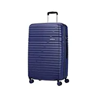 american tourister aero racer spinner 79 expandable - 4,5 kg bagage cabine, cm, 115 liters, bleu (nocturne blue)