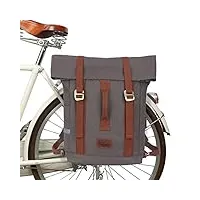 tourbon toile imperméable vélo pour ordinateur portable sac à dos de voyage sac à dos sac d'école pour l'extérieur de voyage d'équitation
