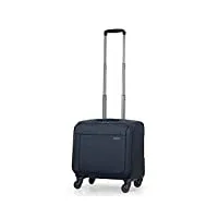 valise de voyage pour bagages à main à cabine de voyage avec 4 roues fengming (couleur : bleu foncé, taille : 16inches)