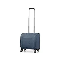 sacoche d'affaires pour ordinateur portable, bagage à main, 4 valises à roulettes, 18" fengming (couleur : gray, taille : 18inches)