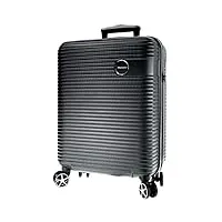 metzelder valise cabine rigide classicr 2.0 tendance chic garantie 1 an (noir, s cabine 55x20x38cm, 38l, 2,9kg)
