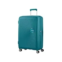 american tourister soundbox - spinner large expandable valise, 77 cm, 110 liters, vert (jade green)