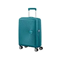 american tourister soundbox - spinner small expandable bagage cabine, 55 cm, 41 liters, vert (jade green)