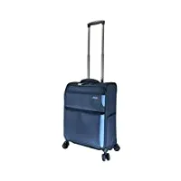 alpini valise taille cabine souple arizona 2.0 structure renforcée ultra légère garantie 2 ans(blue (bleu), s - small - 35l - 55x38x20cm - 2,2kg)