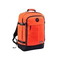 cabin max metz sac à dos de voyage bagage à main approuvé comme valise cabine – sac pour avion 55x40x20 cm 44l (vintage orange)
