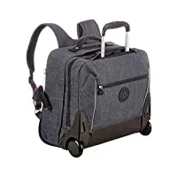 kipling giorno, grand sac à dos à roulettes avec protection pour ordinateur, 38 cm, 25 l, 2.44 kg, bleu marine