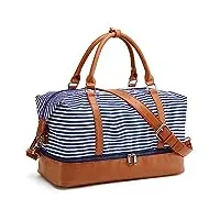 s-zone d04v911 bagage - bagage de cabine femmes, bleu-xl, xl