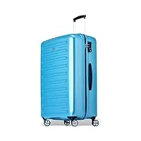 probeetle by eminent valise voyager ix (2ème génération) 77cm 106l valise rigide et légère 4 roues doubles et silencieuses serrure tsa turquoise