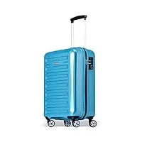 probeetle by eminent bagage cabine voyager ix (2ème génération) 55cm 40l bagage à main rigide et léger 4 roues doubles et silencieuses serrure tsa turquoise